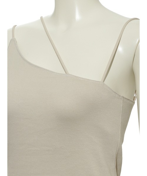 FRAY I.D（フレイアイディー）の「カップインキャミ（キャミソール・レディース・ホワイト/ブラック/モカ・FREE）」の19枚目の写真