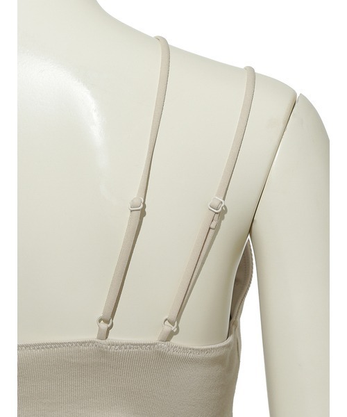 FRAY I.D（フレイアイディー）の「カップインキャミ（キャミソール・レディース・ホワイト/ブラック/モカ・FREE）」の17枚目の写真