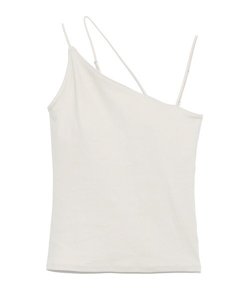 FRAY I.D（フレイアイディー）の「カップインキャミ（キャミソール・レディース・ホワイト/ブラック/モカ・FREE）」の10枚目の写真