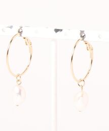 EDIT COLOGNE | 淡水パールピアス(ピアス（両耳用）)