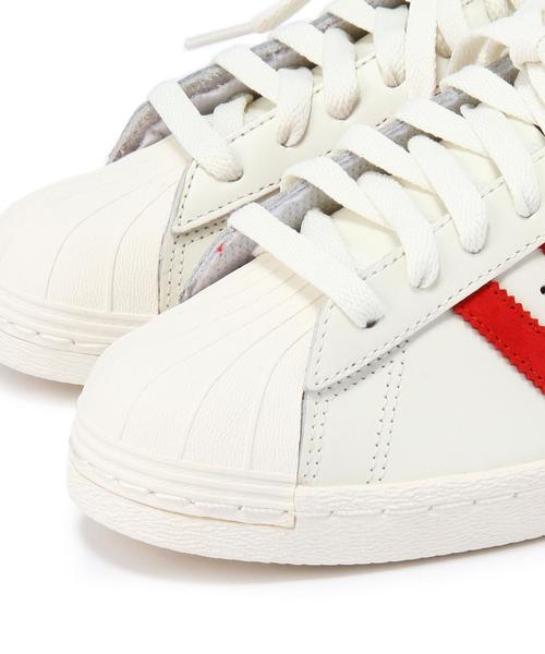 adidas(アディダス)の「BYBC adidas SUPERSTAR スニーカー ◆(スニーカー・レディース・ブラック/レッド・23.5cm/24.5cm/23cm/24cm/22.5cm/25cm)」の7枚目の写真