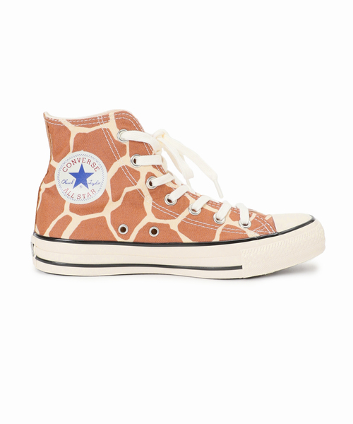 SLOBE IENA（スローブイエナ）の「【Converse/コンバース】 ALL STAR US GIRAFFESPOT HIスニーカー（スニーカー・レディース・ブラウン・23cm/23.5cm/24cm/24.5cm）」の5枚目の写真
