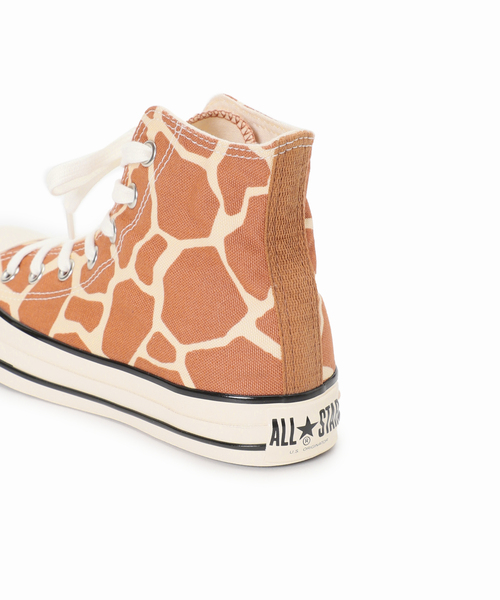 SLOBE IENA（スローブイエナ）の「【Converse/コンバース】 ALL STAR US GIRAFFESPOT HIスニーカー（スニーカー・レディース・ブラウン・23cm/23.5cm/24cm/24.5cm）」の6枚目の写真