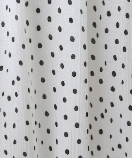 INDIVI（インディヴィ）の「◆【洗える/2WAY/インポート】ドット柄フィット＆フレア ワンピース（ワンピース・レディース・ホワイト系その他/ブラック系/ブルー系・38/03/15 /05/13）」の19枚目の写真