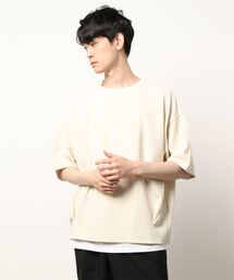 【BACK NUMBER】ゆったりTシャツとタンクトップの2点セット、バルーンTレイヤード