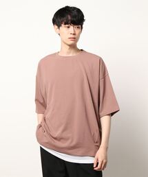 【BACK NUMBER】ゆったりTシャツとタンクトップの2点セット、バルーンＴレイヤード
