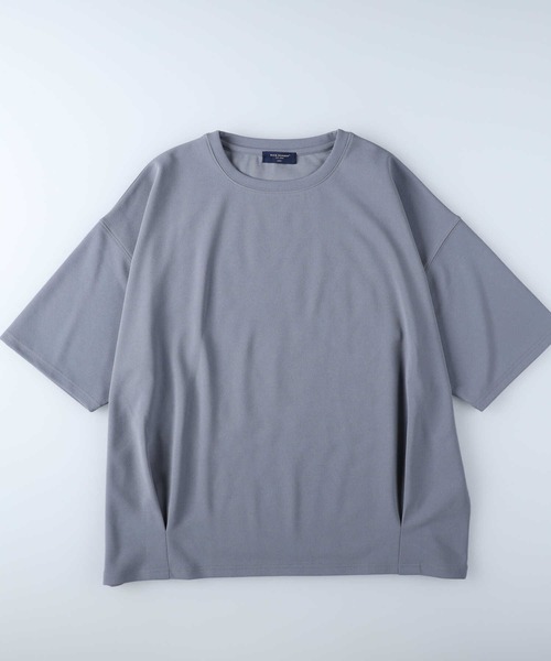 BACK NUMBER（バックナンバー）の「【BACK NUMBER】ゆったりTシャツとタンクトップの2点セット、バルーンＴレイヤード（アンサンブル・メンズ・ダークベージュ/ダークグレー/フューシャピンク/ブルー/ケリーグリーン/オフホワイト・L/XL/M）」の19枚目の写真