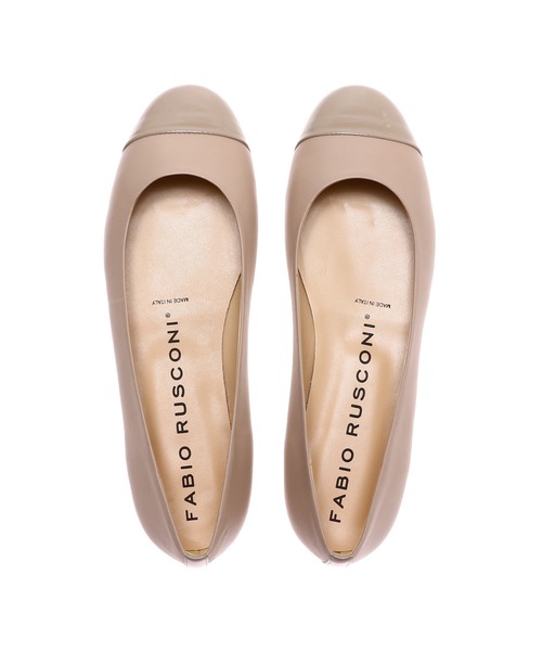 FABIO RUSCONI(ファビオルスコーニ)の「Fabio Rusuconi round toe pumps 0198-47593(パンプス・レディース・ベージュ・38/37)」の9枚目の写真