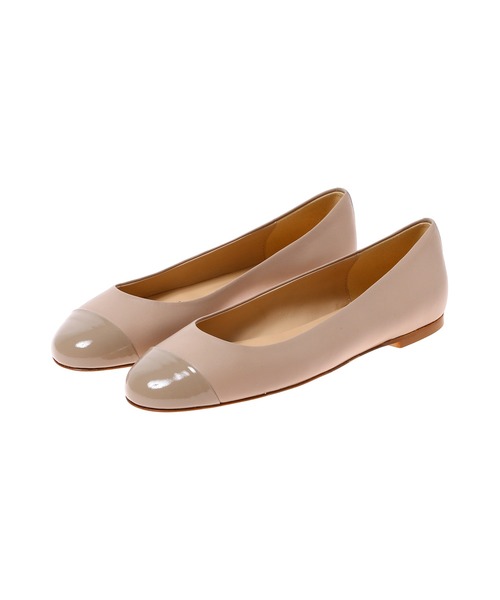 FABIO RUSCONI(ファビオルスコーニ)の「Fabio Rusuconi round toe pumps 0198-47593(パンプス・レディース・ベージュ・38/37)」の5枚目の写真