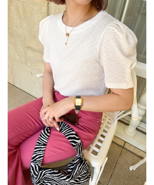 JUMELLE（ジュメロ）の「JMスクエアレザーウォッチ（アナログ腕時計・レディース・ブラック/グリーン・FREE）」の11枚目の写真