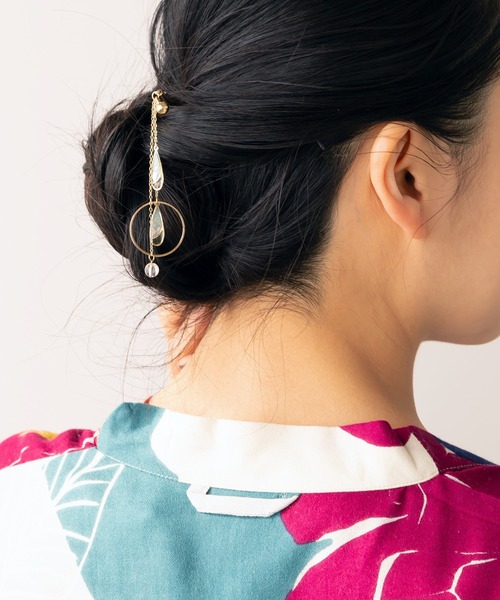 カヤ（カヤ）の「【カヤ】滲み淡色かんざし（その他ヘアアクセサリー・レディース・その他2/その他3/その他1/その他6/その他4/その他5・FREE）」の4枚目の写真