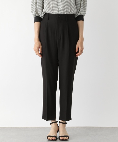 LEPSIM(レプシィム)の「スリットテーパードパンツ 295768(スラックス・レディース・ブラック/グリーン/グレイッシュベージュ・MEDIUM/LARGE)」の7枚目の写真