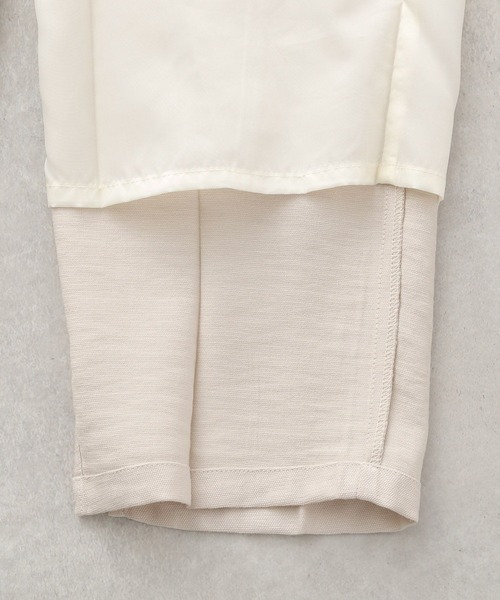 LEPSIM(レプシィム)の「スリットテーパードパンツ 295768(スラックス・レディース・ブラック/グリーン/グレイッシュベージュ・MEDIUM/LARGE)」の22枚目の写真