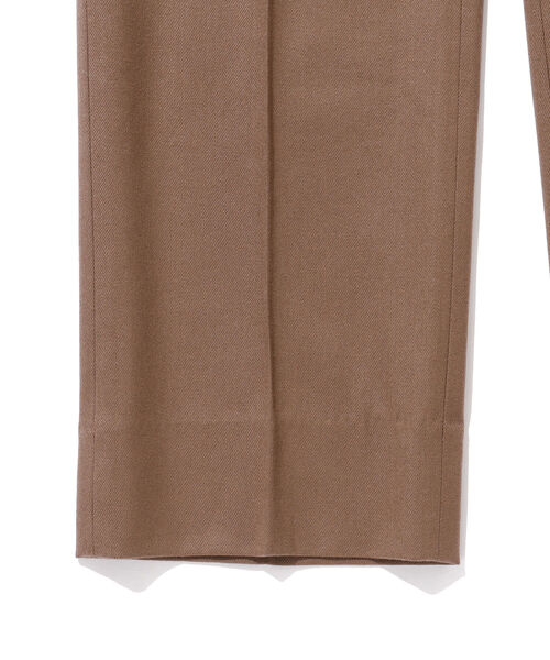 BEAMS LIGHTS（ビームスライツ）の「BEAMS LIGHTS / フランネル 1プリーツ スラックス（スラックス・メンズ・ブラウン系その他2/オレンジ系その他6・SMALL/MEDIUM/LARGE）」の4枚目の写真