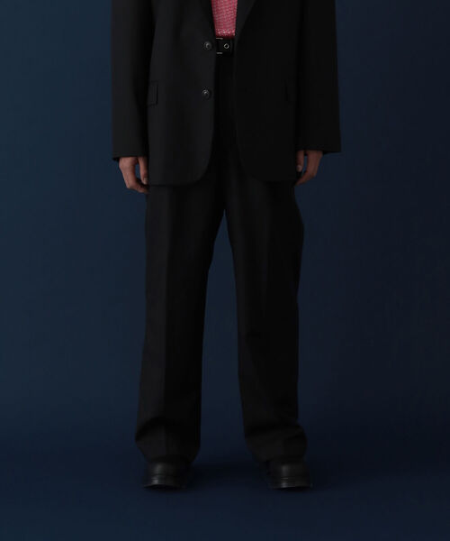 VAPORIZE（ヴェイパライズ）の「VAPORIZE / Tropical Wool 2Pleats Pants（スラックス・メンズ・ブラック・SMALL/MEDIUM/LARGE/X-LARGE）」の11枚目の写真