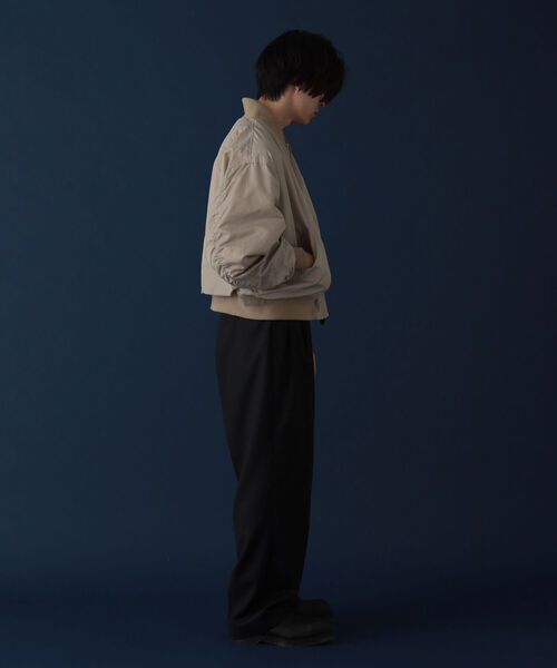 VAPORIZE（ヴェイパライズ）の「VAPORIZE / Tropical Wool 2Pleats Pants（スラックス・メンズ・ブラック・SMALL/MEDIUM/LARGE/X-LARGE）」の15枚目の写真