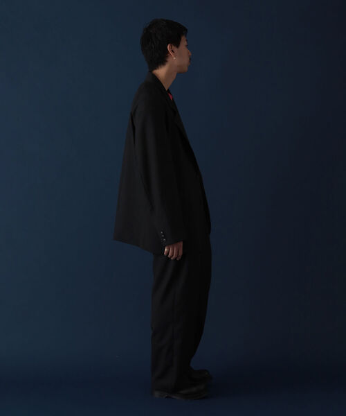 VAPORIZE（ヴェイパライズ）の「VAPORIZE / Tropical Wool 2Pleats Pants（スラックス・メンズ・ブラック・SMALL/MEDIUM/LARGE/X-LARGE）」の8枚目の写真