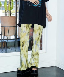 PUNYUS | タイダイ柄プリーツパンツ(その他パンツ)
