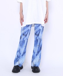 PUNYUS | タイダイ柄プリーツパンツ(その他パンツ)