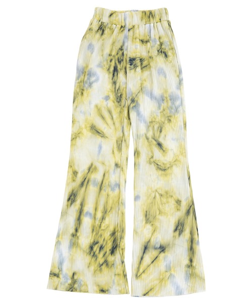 PUNYUS（プニュズ）の「タイダイ柄プリーツパンツ（その他パンツ・レディース・カーキ/ブルー・1/3/2/4）」の10枚目の写真