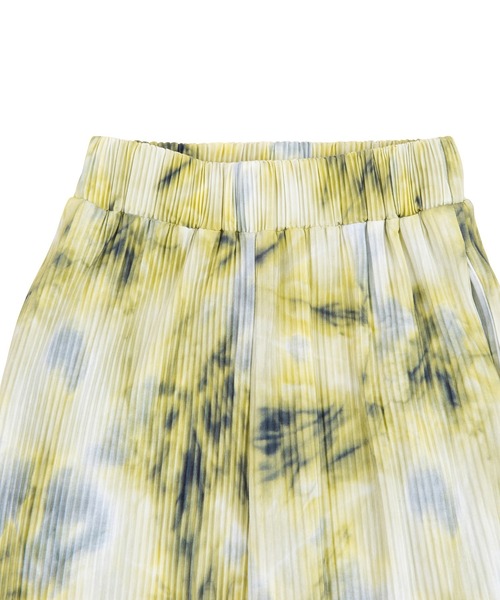 PUNYUS（プニュズ）の「タイダイ柄プリーツパンツ（その他パンツ・レディース・カーキ/ブルー・1/3/2/4）」の11枚目の写真