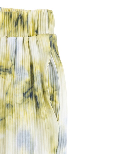 PUNYUS（プニュズ）の「タイダイ柄プリーツパンツ（その他パンツ・レディース・カーキ/ブルー・1/3/2/4）」の12枚目の写真