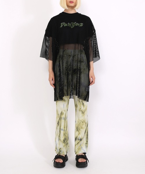 PUNYUS（プニュズ）の「タイダイ柄プリーツパンツ（その他パンツ・レディース・カーキ/ブルー・1/3/2/4）」の22枚目の写真