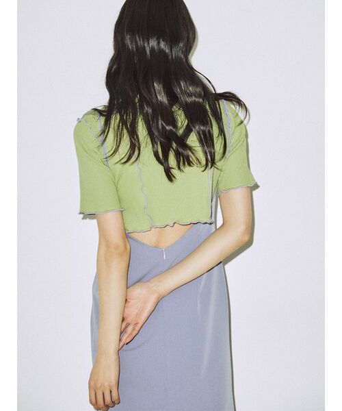 jouetie（ジュエティ）の「レイヤードワンピース【キャミワンピース】（ワンピース・レディース・ブラック/ブルー/パープル・MEDIUM）」の10枚目の写真