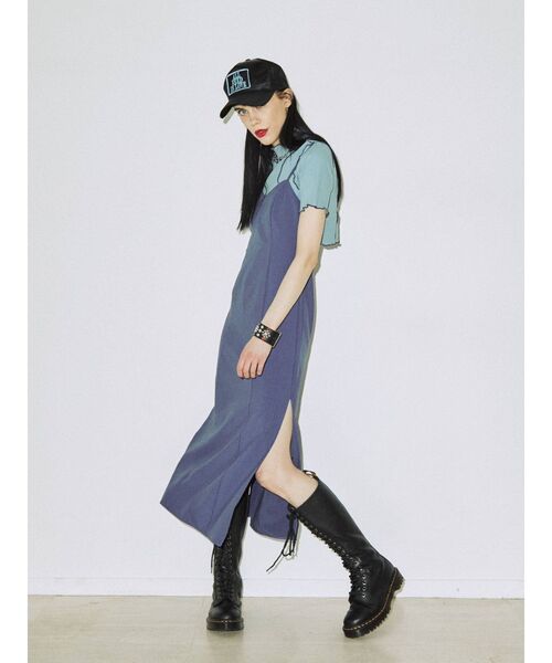 jouetie（ジュエティ）の「レイヤードワンピース【キャミワンピース】（ワンピース・レディース・ブラック/ブルー/パープル・MEDIUM）」の11枚目の写真