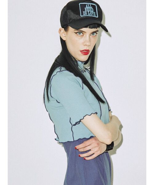 jouetie（ジュエティ）の「レイヤードワンピース【キャミワンピース】（ワンピース・レディース・ブラック/ブルー/パープル・MEDIUM）」の15枚目の写真