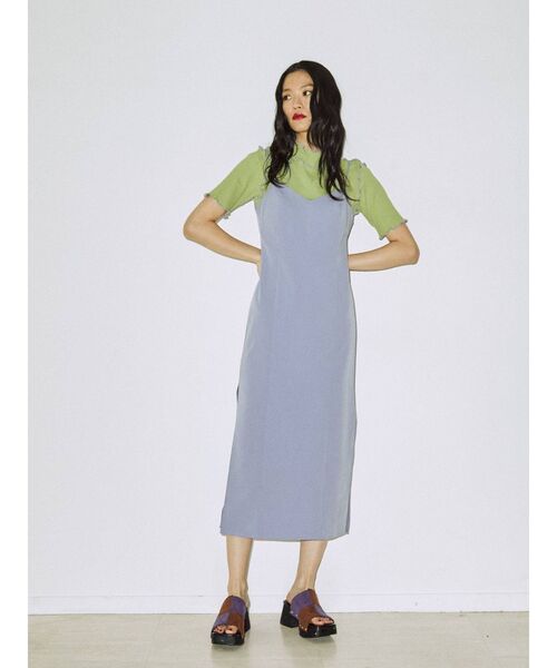 jouetie（ジュエティ）の「レイヤードワンピース【キャミワンピース】（ワンピース・レディース・ブラック/ブルー/パープル・MEDIUM）」の21枚目の写真