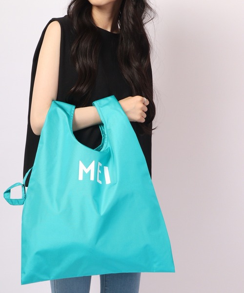 MEI(メイ)の「MEI エコバッグ(エコバッグ/サブバッグ・メンズ・ベージュ/パープル/グレー/レッド/サックスブルー/ピンク/フューシャピンク/ブルー系その他/パープル系その他/グレー×ピンク/ロイヤルブルー/ブラウン系その他2/ブルー系その他2/イエロー/オレンジ/ライトブラウン/ダークパープル/ブラウン系その他/グリーン系その他・FREE)」の10枚目の写真