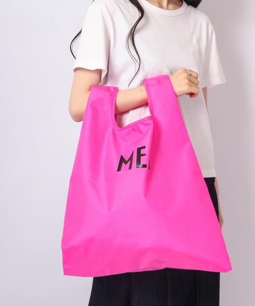 MEI(メイ)の「MEI エコバッグ(エコバッグ/サブバッグ・メンズ・ベージュ/パープル/グレー/レッド/サックスブルー/ピンク/フューシャピンク/ブルー系その他/パープル系その他/グレー×ピンク/ロイヤルブルー/ブラウン系その他2/ブルー系その他2/イエロー/オレンジ/ライトブラウン/ダークパープル/ブラウン系その他/グリーン系その他・FREE)」の18枚目の写真