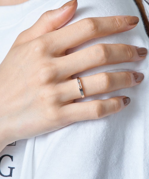 MAISON BREEZE（メゾンブリーズ）の「【MAISON BREEZE】日本製の確かな品質♪ シルバー925イニシャルリング アルファベットリング SILVER925  MADE IN JAPAN SGG（リング・レディース・A/M/R/S/Y/K・11/9）」の7枚目の写真