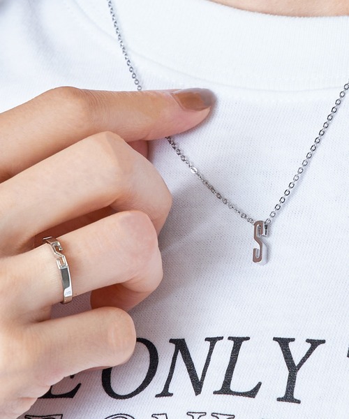 MAISON BREEZE（メゾンブリーズ）の「【MAISON BREEZE】日本製の確かな品質♪ シルバー925イニシャルリング アルファベットリング SILVER925  MADE IN JAPAN SGG（リング・レディース・A/M/R/S/Y/K・11/9）」の11枚目の写真