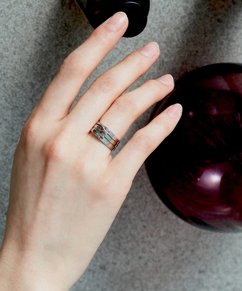 MAISON BREEZE（メゾンブリーズ）の「【MAISON BREEZE】日本製の確かな品質♪ シルバー925イニシャルリング アルファベットリング SILVER925  MADE IN JAPAN SGG（リング・レディース・A/M/R/S/Y/K・11/9）」の14枚目の写真