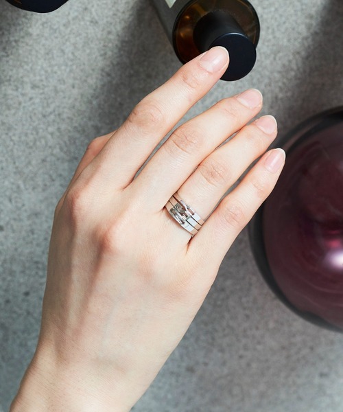 MAISON BREEZE（メゾンブリーズ）の「【MAISON BREEZE】日本製の確かな品質♪ シルバー925イニシャルリング アルファベットリング SILVER925  MADE IN JAPAN SGG（リング・レディース・A/M/R/S/Y/K・11/9）」の22枚目の写真