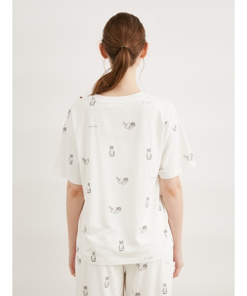 gelato pique（ジェラートピケ）の「【KotokaIzumi】cat柄Tシャツ
