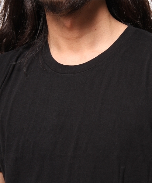 HANES(ヘインズ)の「WEGO/Hanes 2packC-T(S)(Tシャツ/カットソー・メンズ・ホワイト/ブラック・MEDIUM/LARGE)」の7枚目の写真