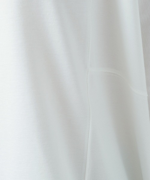 BAYFLOW(ベイフロー)の「キリカエポンチョプルオーバー(Tシャツ/カットソー・レディース・ホワイト/ブラック/グリーン/モカ・FREE)」の10枚目の写真