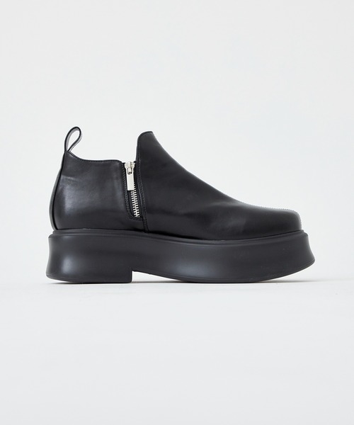 LiNoH（リノー）の「PLATFORM SHORT BOOTS（ブーツ）」 - WEAR