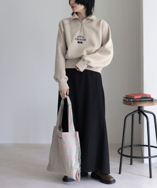 fredy repit（フレディレピ）の「カラーギンガムパーテーション トートバッグ（トートバッグ・レディース・ブラック系その他/グリーン系その他/ブルー系その他/ピンク系その他/グリーン系その他2・FREE）」の19枚目の写真