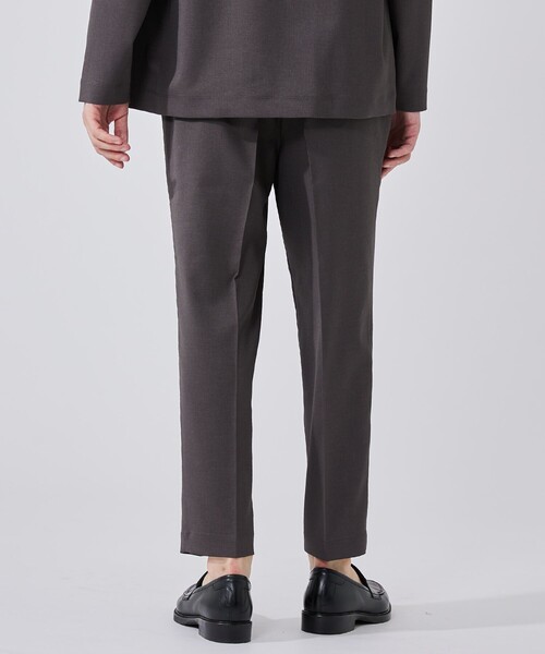 UNITED TOKYO(ユナイテッドトウキョウ)の「Dry air サイドゴムスラックス│セットアップ対応(スラックス・メンズ・ネイビー/グレー/ライトベージュ/ライトグレー・1/2/3)」の12枚目の写真