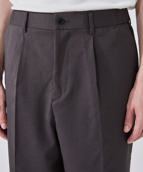 UNITED TOKYO(ユナイテッドトウキョウ)の「Dry air サイドゴムスラックス│セットアップ対応(スラックス・メンズ・ネイビー/グレー/ライトベージュ/ライトグレー・1/2/3)」の5枚目の写真