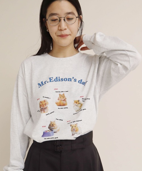 fig London（フィグロンドン）の「Mr.Edisons long sleeveT（Tシャツ