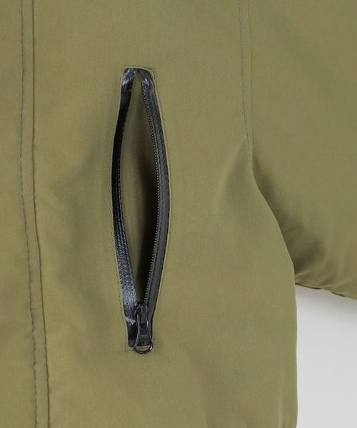 ikka（イッカ）の「裏ボアモッズジャケット（120~160cm）（モッズコート・キッズ・ネイビー/カーキオリーブ・120/130/140/150/160）」の8枚目の写真