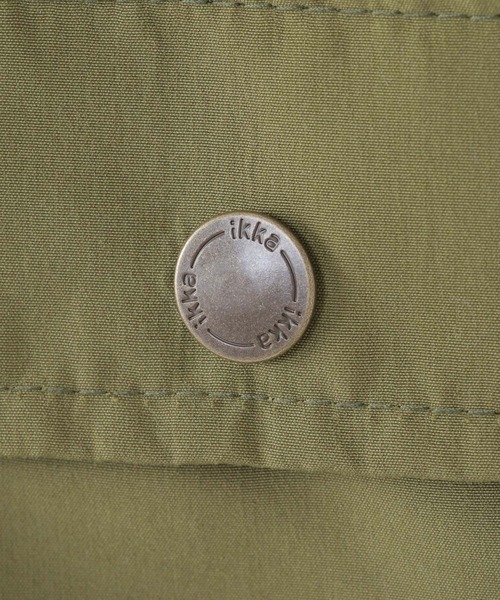 ikka（イッカ）の「裏ボアモッズジャケット（120~160cm）（モッズコート・キッズ・ネイビー/カーキオリーブ・120/130/140/150/160）」の10枚目の写真