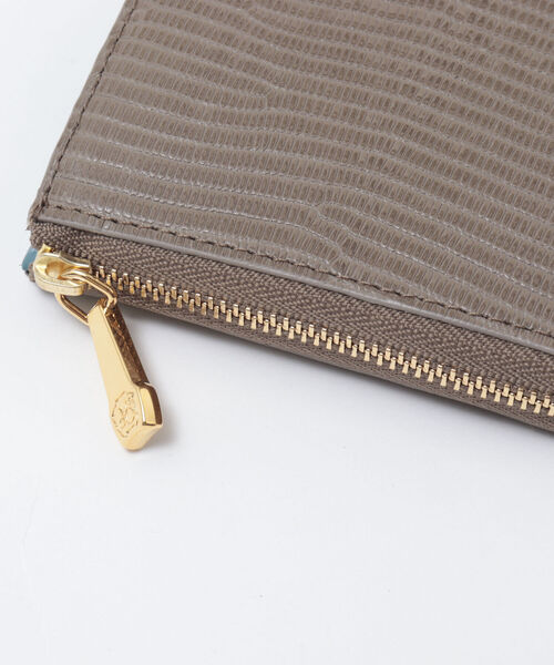 VIOLAd'ORO(ヴィオラドーロ)の「【VIOLAd’ORO/ ヴィオラドーロ】二つ折りL字ミニ財布(財布・レディース・ラベンダー/ライトグレー/グレイッシュベージュ/イエロー/ブラック/グリーン・FREE)」の18枚目の写真