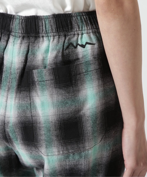 MANASTASH(マナスタッシュ)の「MANASTASH/マナスタッシュ WS CHEFS PANTS ウィメンズシェフパンツ(その他パンツ・レディース・ブラック/グリーン・M)」の7枚目の写真