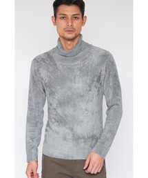 ZERO by TORNADO MART∴モールヤーンタートルネックニット